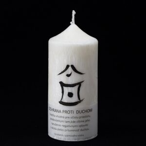 Sviečka ochranná proti duchom | Očistná sviečka z palmového vosku